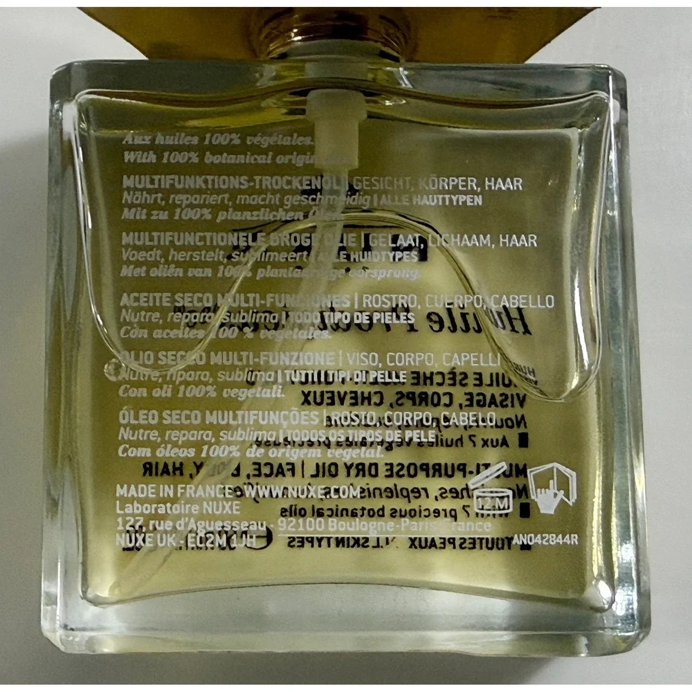Nuxe Huile Prodigieuse Dry Oil Women 50ml Gold Multi-Purpose Face Body Hair